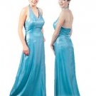 A-Line/Princess Halter Top Floor Length Satin Bridesmaid dress for brides new Style(BMD0105)