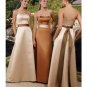 A-Line/Princess Strapless Floor Length Satin Bridesmaid Dresses for brides new style(BMD0202)