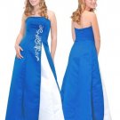 A-Line/Princess Strapless Floor Length Satin Bridesmaid dress for brides new Style(BMD0108)