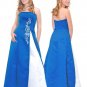A-Line/Princess Strapless Floor Length Satin Bridesmaid dress for brides new Style(BMD0108)