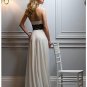 Column V-neck Floor-Length Satin Bridesmaid dress for brides new Style(BMD0060)