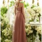 A-Line/Princess Strapless Floor-Length Satin Bridesmaid dress for brides new Style(BMD0038)