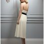 A-Line/Princess Halter Top Tea-length Satin Bridesmaid dress for brides new Style(BMD0056)