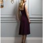 A-Line/Princess Square knee-length Satin Bridesmaid dress for brides new Style(BMD0054)
