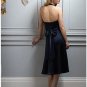 A-Line/Princess Halter Top knee-length Satin Bridesmaid dress for brides new Style(BMD0052)
