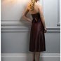 A-Line/Princess Strapless knee-length Satin Bridesmaid dress for brides new Style(BMD0051)