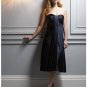 A-Line/Princess Strapless Tea-length Satin Bridesmaid dress for brides new Style(BMD0050)