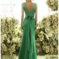 Column V-neck Floor-Length Satin Bridesmaid dress for brides new Style(BMD0046)