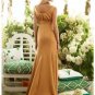A-Line/Princess Scoop Floor-Length Satin Bridesmaid dress for brides new Style(BMD0045)