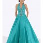 A-Line/Princess halter top Floor Length Satin Bridesmaid dress for brides new Style(BMD0229)
