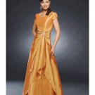 A-Line/Princess Scoop Floor Length Satin Bridesmaid Dresses for brides new style(BMD0238)