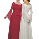 A-Line/Princess Bateau Floor-Length Satin Bridesmaid dress for brides new Style(BMD0001)