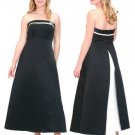 A-Line/Princess Strapless Tea Length Satin Bridesmaid Dresses for brides new style(BMD0120)