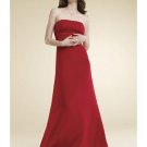 A-Line/Princess Strapless Floor-Length Satin Bridesmaid dress for brides new Style(BMD0011)