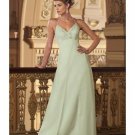 A-Line/Princess Halter Top Floor-Length Satin Bridesmaid dress for brides new Style(BMD0008)