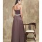 A-Line/Princess Strapless Floor-Length Satin Bridesmaid dress for brides new Style(BMD0005)