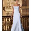 A-Line/Princess spaghetti straps Floor-Length Satin Bridesmaid dress for brides new Style(BMD0006)