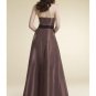 A-Line/Princess Strapless Floor-Length Satin Bridesmaid dress for brides new Style(BMD0014)
