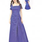 A-Line/Princess Square Floor Length Satin Bridesmaid dress for brides new Style(BMD0098)