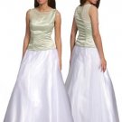 A-Line/Princess Scoop Floor Length Satin Bridesmaid dress for brides new Style(BMD0101)