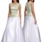 A-Line/Princess Scoop Floor Length Satin Bridesmaid dress for brides new Style(BMD0101)