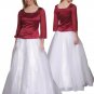A-Line/Princess Scoop Floor Length Organza Bridesmaid dress for brides new Style(BMD0103)