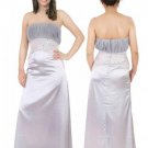 Column/Sheath Strapless Floor Length Satin Bridesmaid dress for brides new Style(BMD0127)