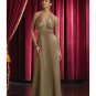 A-Line/Princess Halter Top Floor-Length Satin Bridesmaid dress for brides new Style(BD0052)