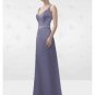 A-Line/Princess V-neck Floor Length Satin Bridesmaid Dresses for brides new style(BD0140)