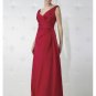 Empire V-neck Floor-length Satin Bridesmaid Dresses for brides new Style(BD0168)