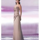 Empire Strapless Floor-length Satin Bridesmaid Dresses for brides new Style(BD0134)