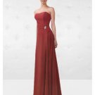 A-Line/Princess Strapless Floor Length Satin Bridesmaid Dresses for brides new Style(BD0152)