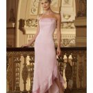 A-Line/Princess Strapless Floor-Length Chiffon Bridesmaid dress for brides new Style(BD0004)