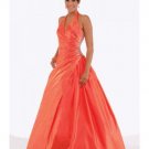 A-Line/Princess halter top Floor Length Satin Bridesmaid dress for brides new Style(BMD0231)