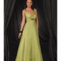 A-Line/Princess V-neck Floor-Length Satin Bridesmaid dress for brides new Style(BMD0080)
