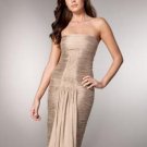 Mermaid Strapless Tea-length Satin Bridesmaid Dresses for brides new style(BMD0147)