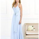 A-Line/Princess Halter Top Floor-Length Satin Bridesmaid dress for brides new Style(BMD0065)
