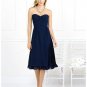 A-Line/Princess Strapless knee-length Chiffon Bridesmaid dress for brides new Style(BMD0067)