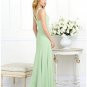 A-Line/Princess V-neck Floor-Length Chiffon Bridesmaid dress for brides new Style(BMD0069)