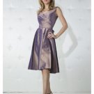 A-Line/Princess V-neck knee-length Taffeta Bridesmaid Dresses for brides new Style(BD0164)