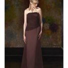 A-Line/Princess Strapless Floor-Length Satin Bridesmaid dress for brides new Style(BD0055)