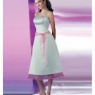 A-Line/Princess Spagetti Straps Knee-length Satin Bridesmaid Dresses for brides new style(BD0126)
