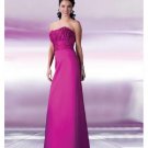 Column/Sheath Strapless Floor Length Satin Bridesmaid Dresses for brides new style(BD0129)