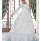 New sexy Prom/Ball/Evening Islamic Wedding Dress(MSL002) Custom Size  voile&satin