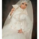 New sexy Prom/Ball/Evening Islamic Wedding Dress(MSL021) Custom Size  voile&satin