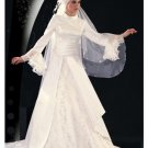 New sexy Prom/Ball/Evening Islamic Wedding Dress(MSL017) Custom Size  voile&satin