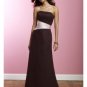 A-Line Strapless Floor Length Satin Prom Dress(PDS0070) for Women's Clothing
