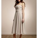 A-Line Strapless Knee-length Chiffion Prom Dress(PDS0081) for Women's Clothing