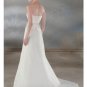 A-Line/Princess Strapless Chapel train Chiffon wedding dress for brides new Style(WDA0052)
