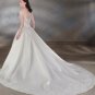 A-Line/Princess Off-the-shoulder Chapel Train wedding dress for brides new style(WDA0024)
